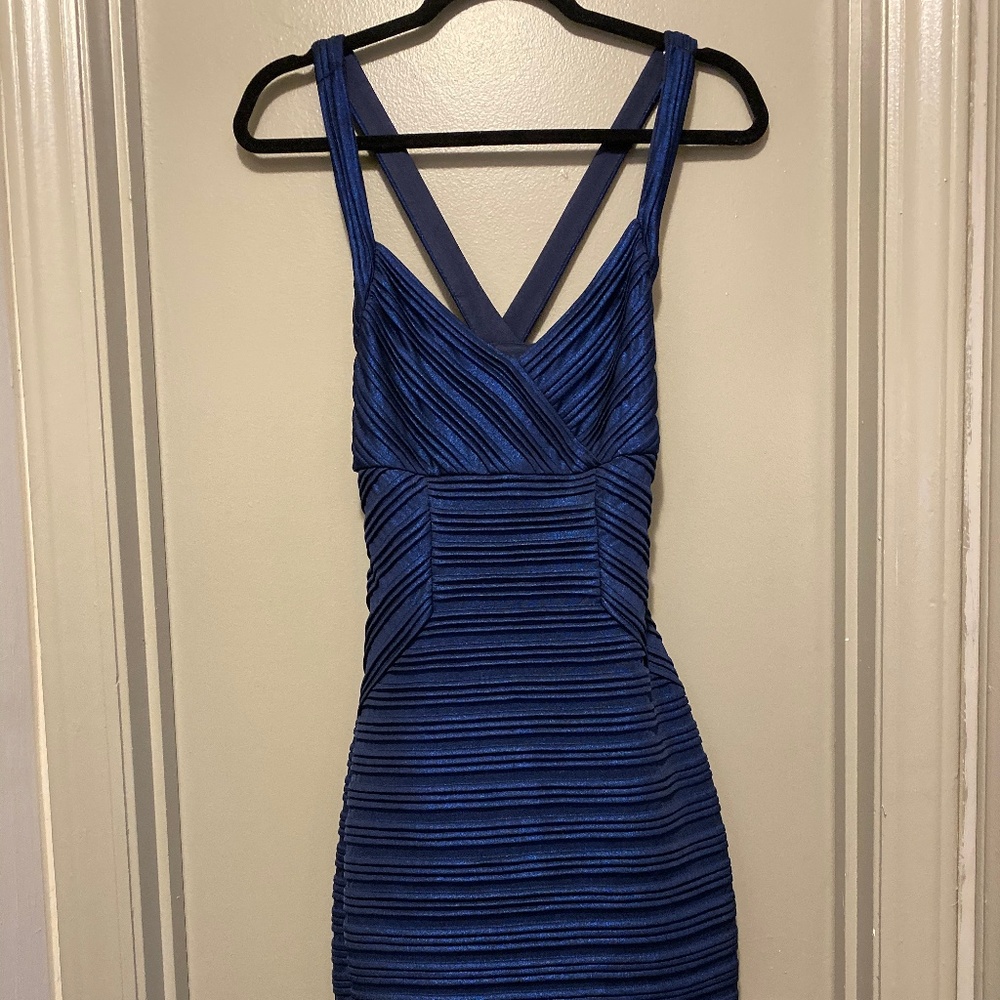 Blue Sz 2 Calvin Klein Cocktail Dress BNWT